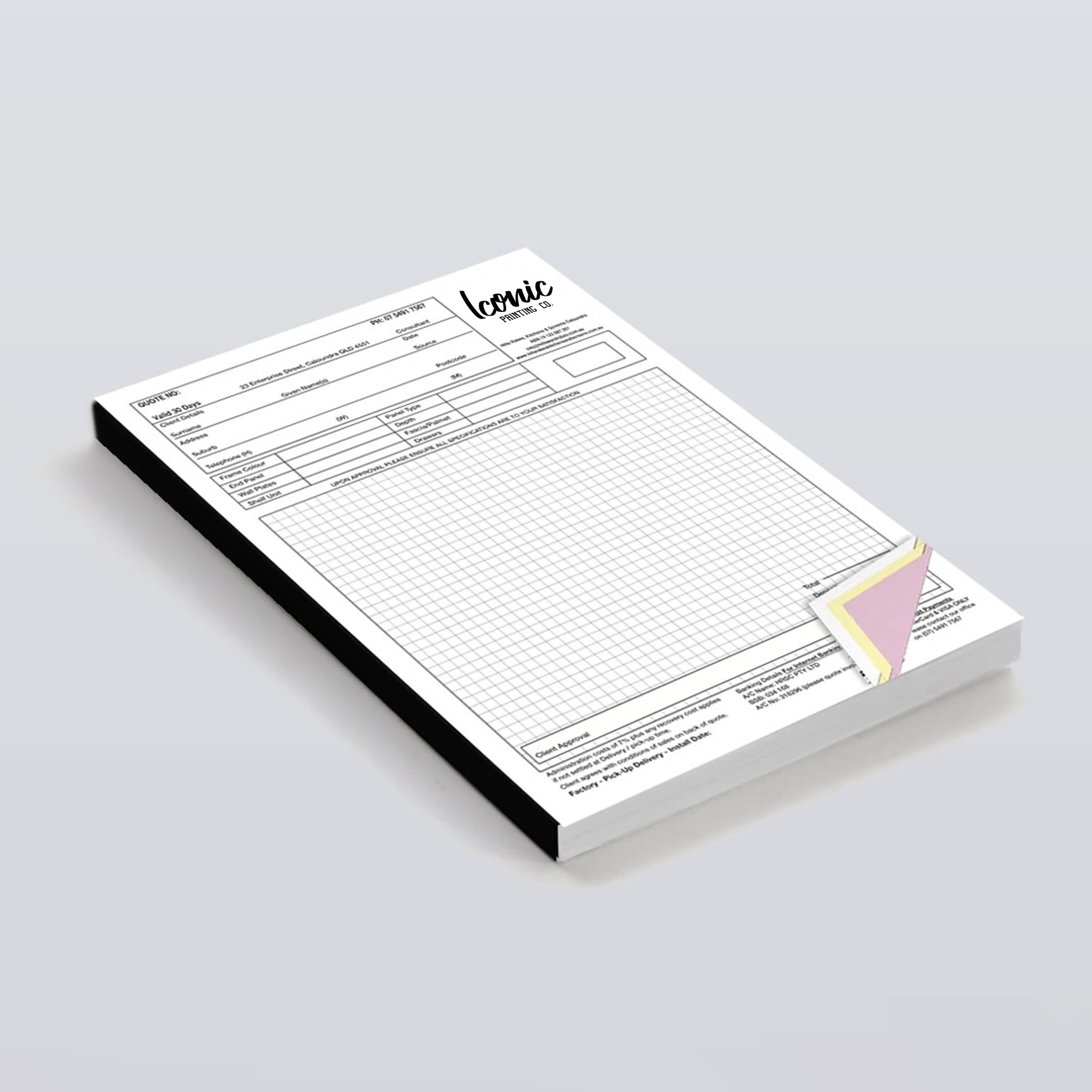 A4 Invoice_ Book _Printing Shop