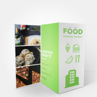 Low cost Z Fold Leaflet printing Next day Delivery UK | ZigZag folded ...