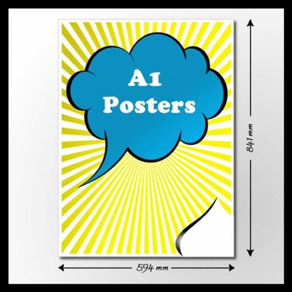 Cheap A1 Poster UK free next day delivery | A1 printing from