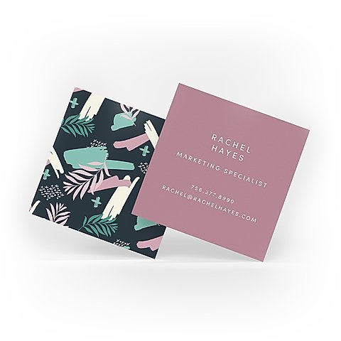 Square Business Card Print